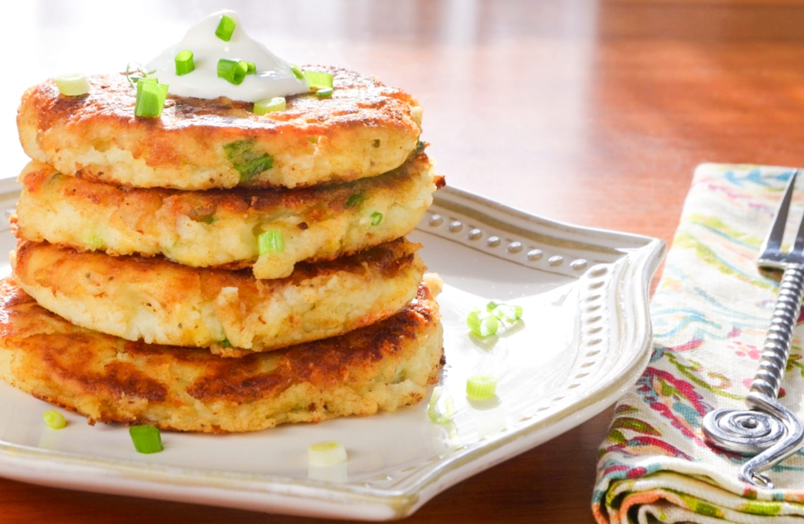 Ham and Cheese Potato Pancakes — Buns In My Oven