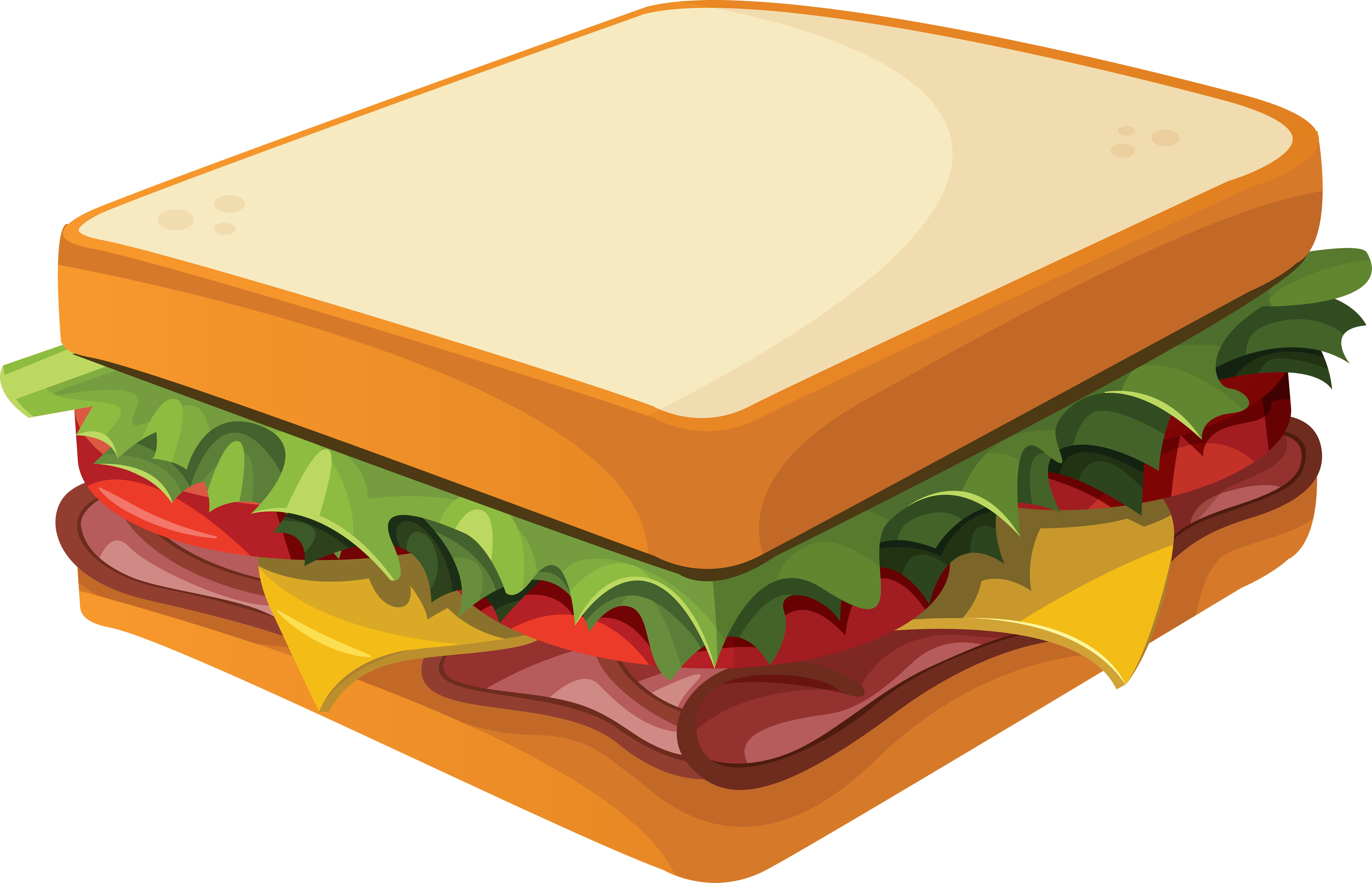 sandwich-clipart-burger_sandwich_PNG4138 | For the Love of Cooking