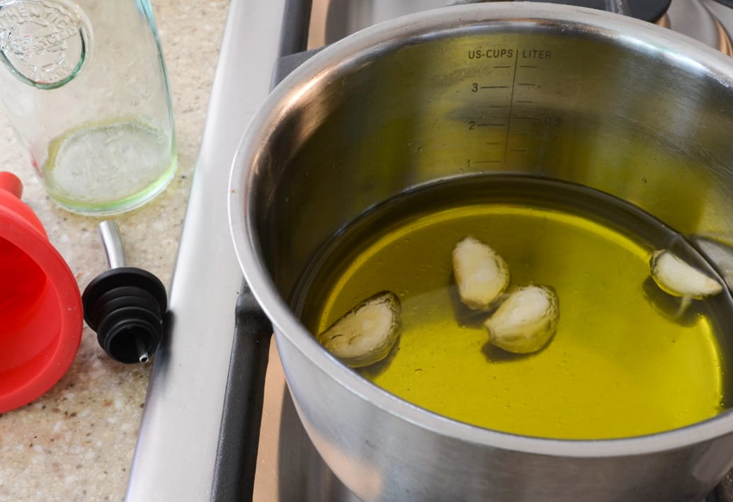 Garlic-Infused Olive Oil