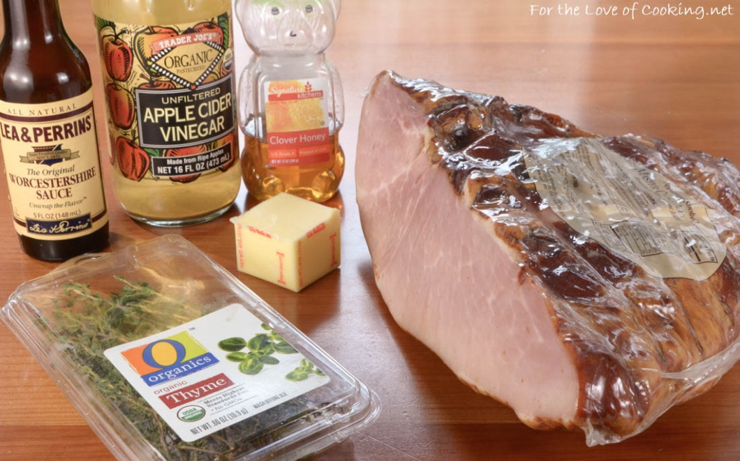 Thyme Honey Glazed Ham