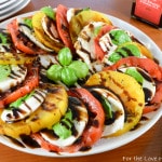 Heirloom Caprese Salad with Balsamic Reduction