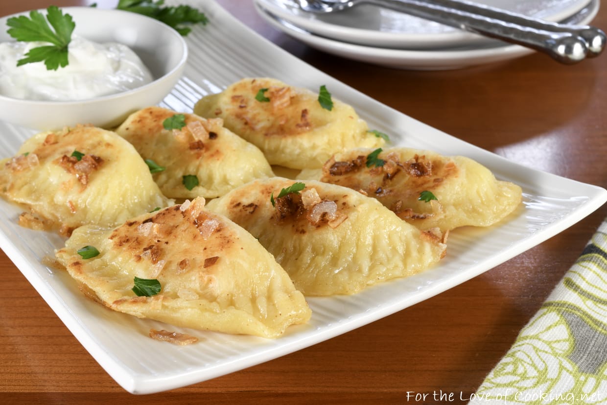 Pierogi | For the Love of Cooking