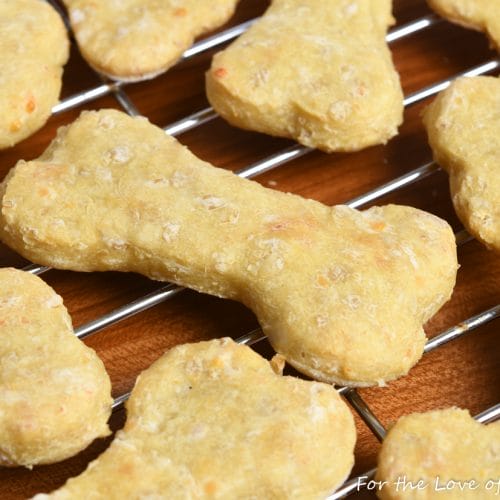 Chicken and rice 2024 dog treat recipe