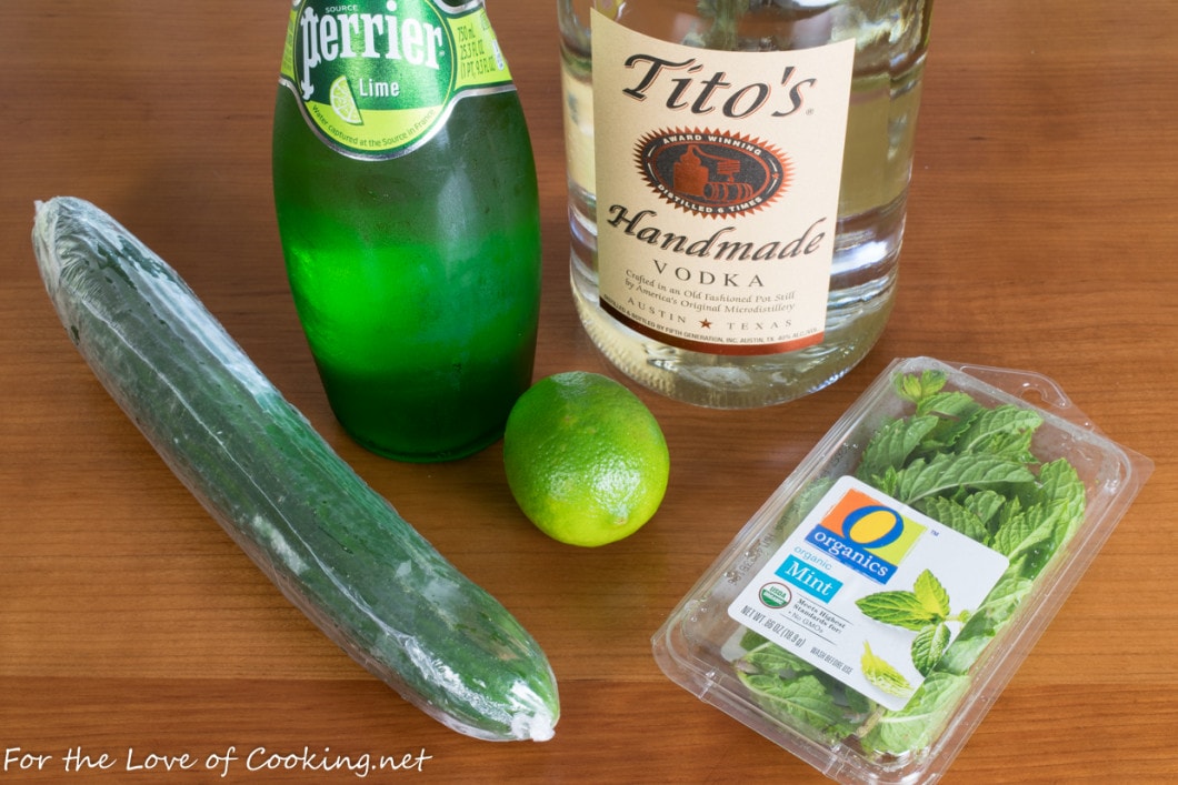 Cucumber Lime Vodka Fizz
