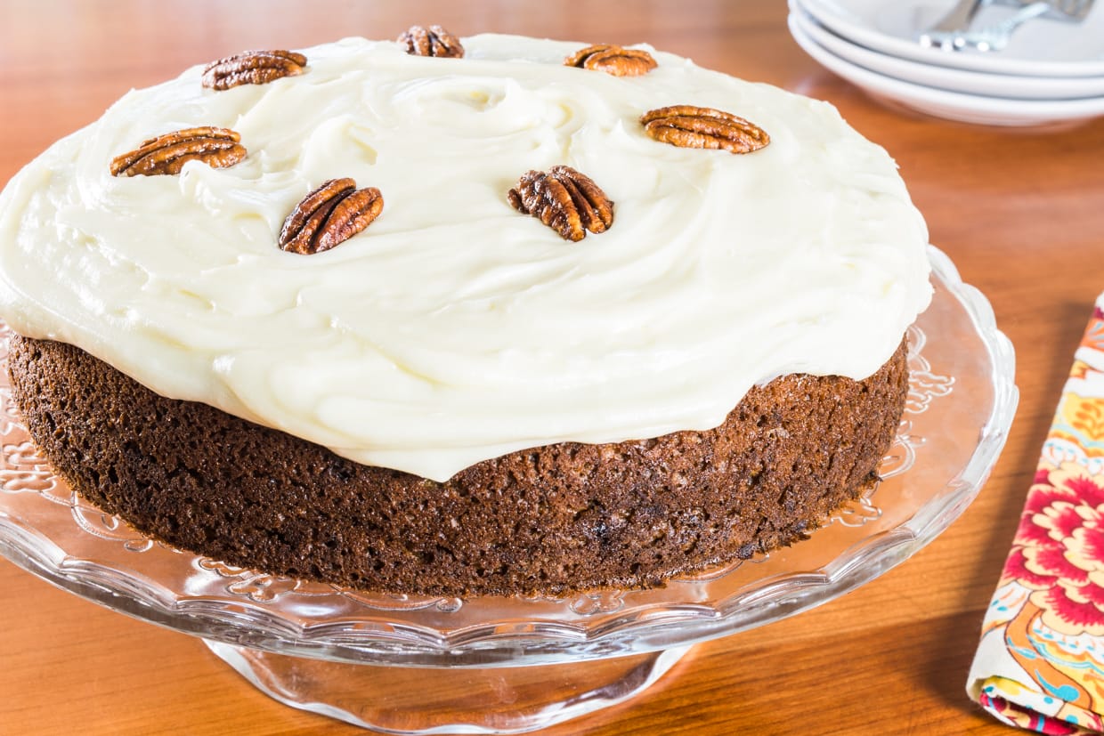 Old-Fashioned Banana Cake with Cream Cheese Frosting
