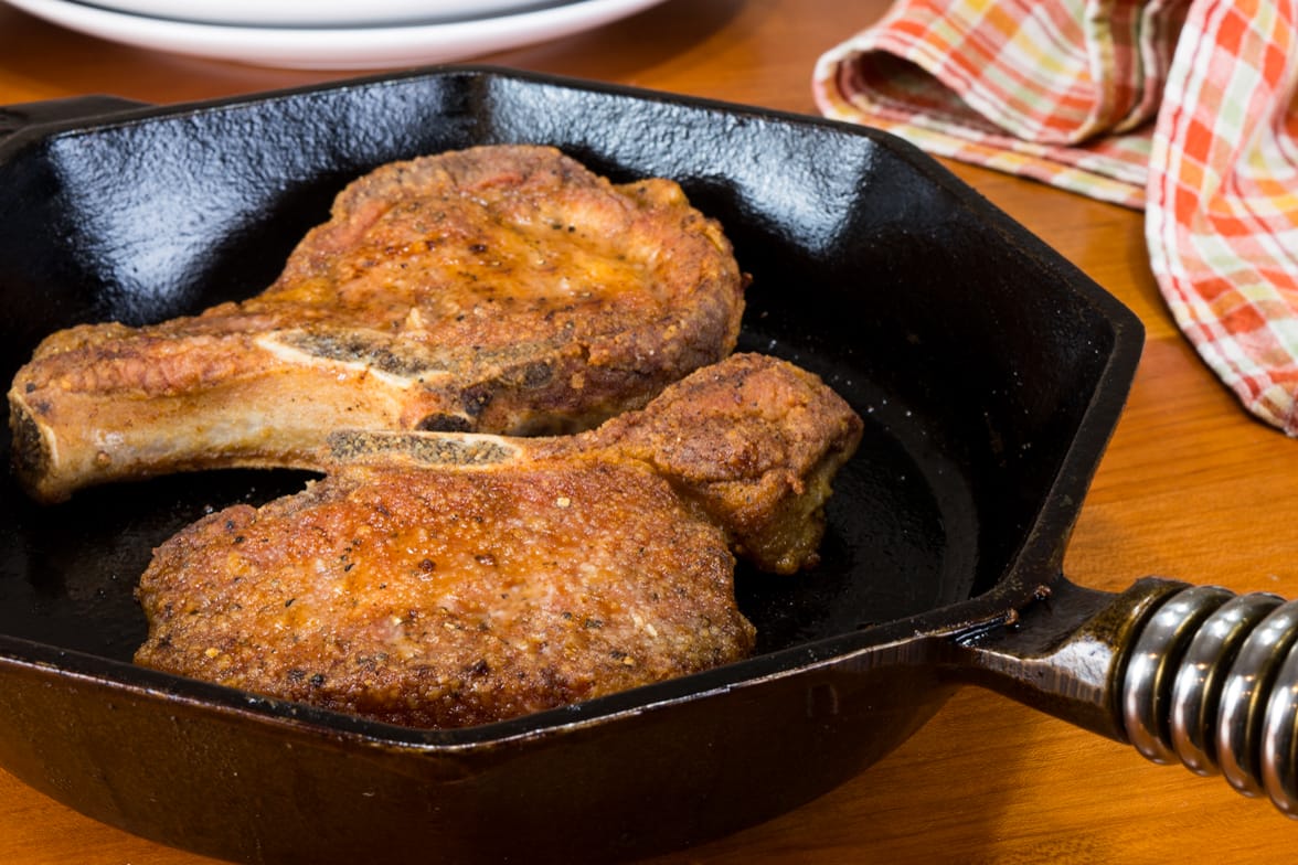 Pan Fried Pork Chops