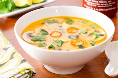 Tom Kha Thai Coconut Soup