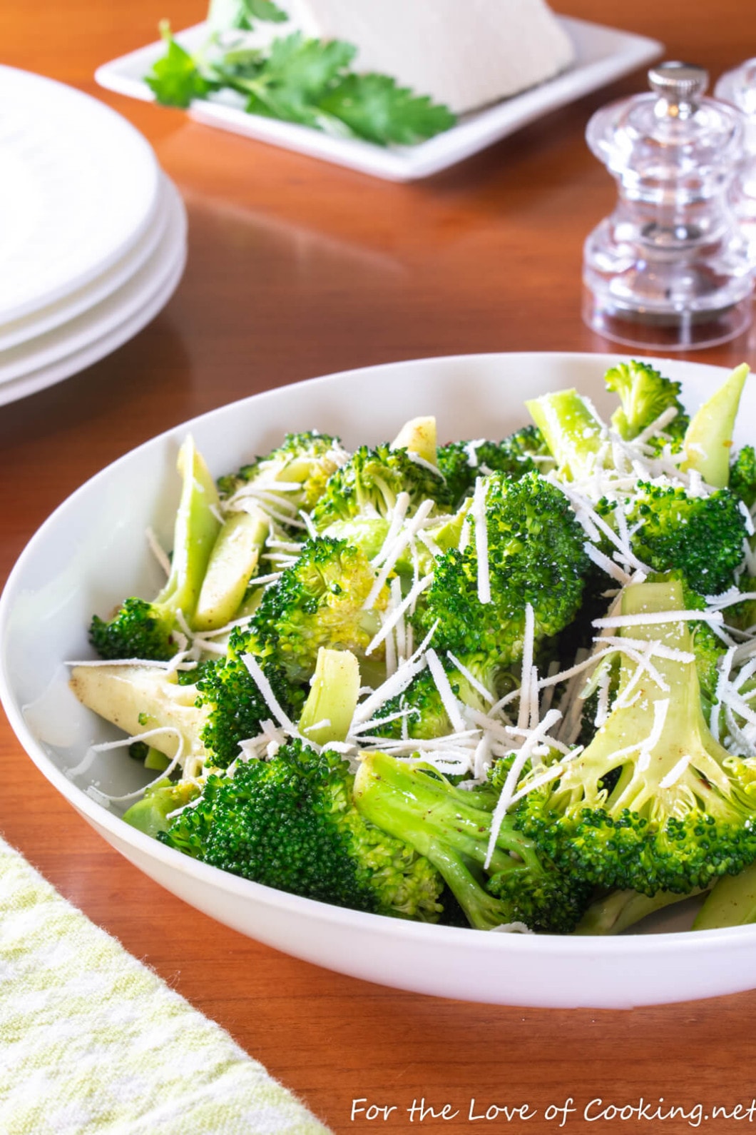 Browned Butter Broccoli with Mizithra 