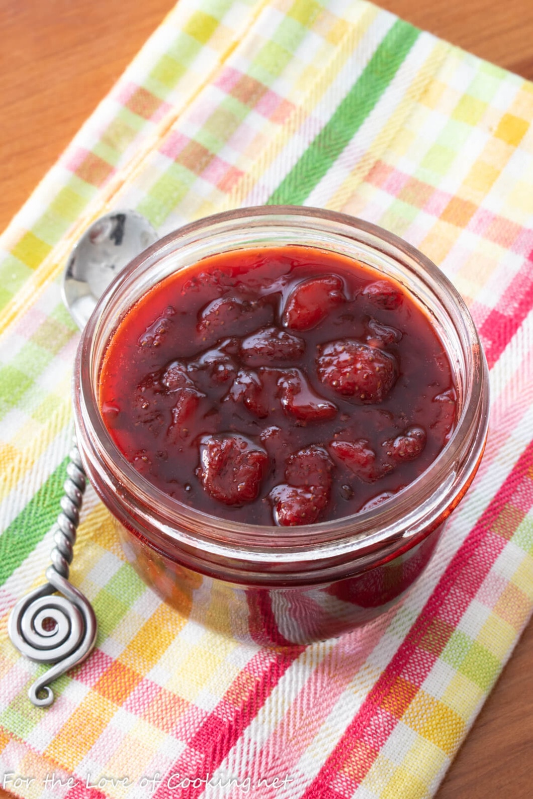 Skillet Strawberry Peach Pepper Jam