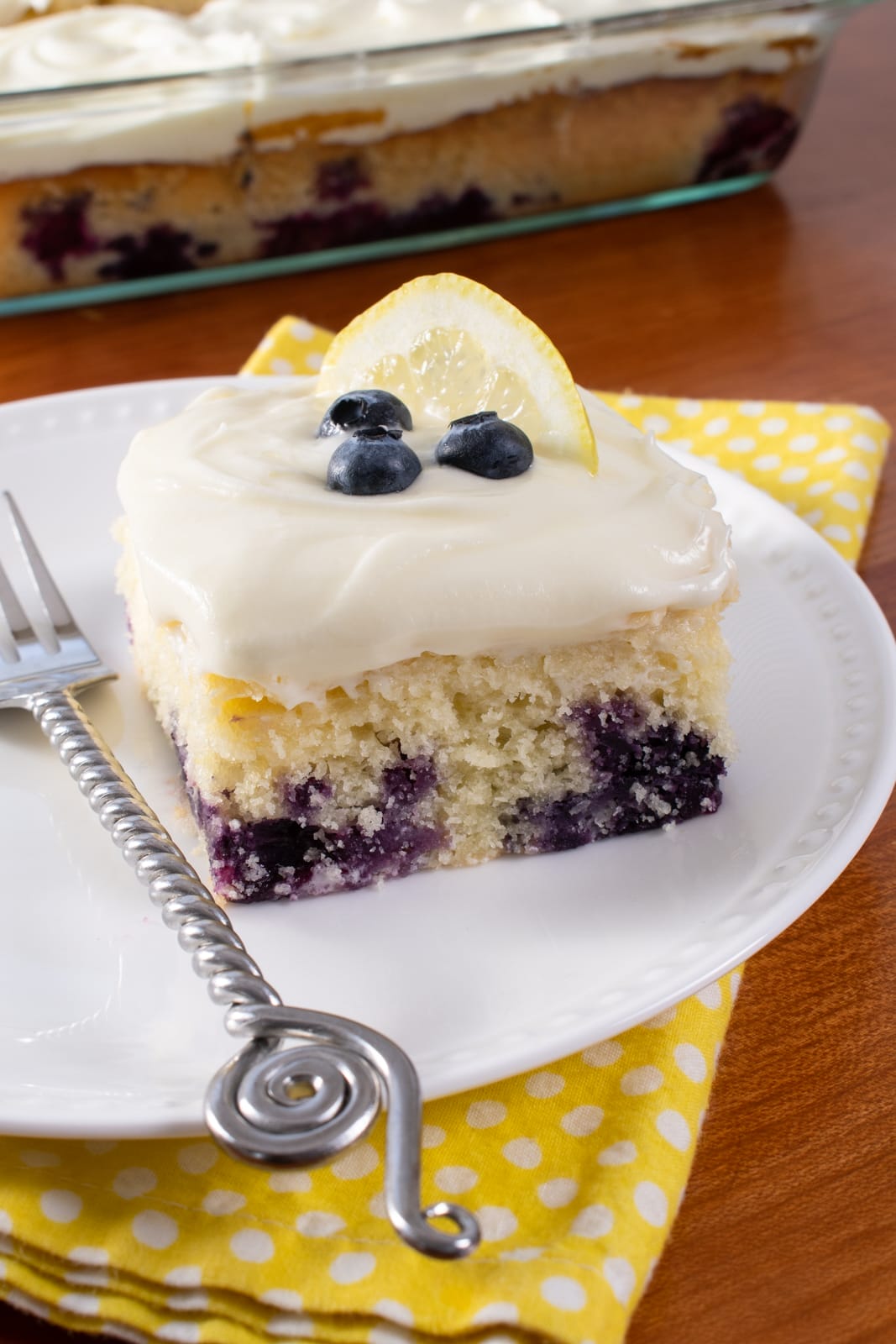 Blueberry Cream Cheese Coffee Cake - Dinner, then Dessert