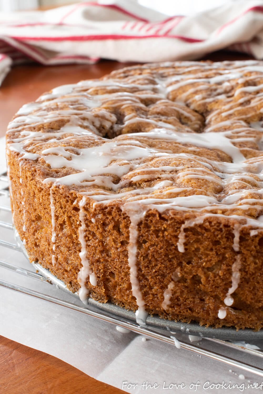 Apple Sour Cream Coffee Cake | Love and Olive Oil