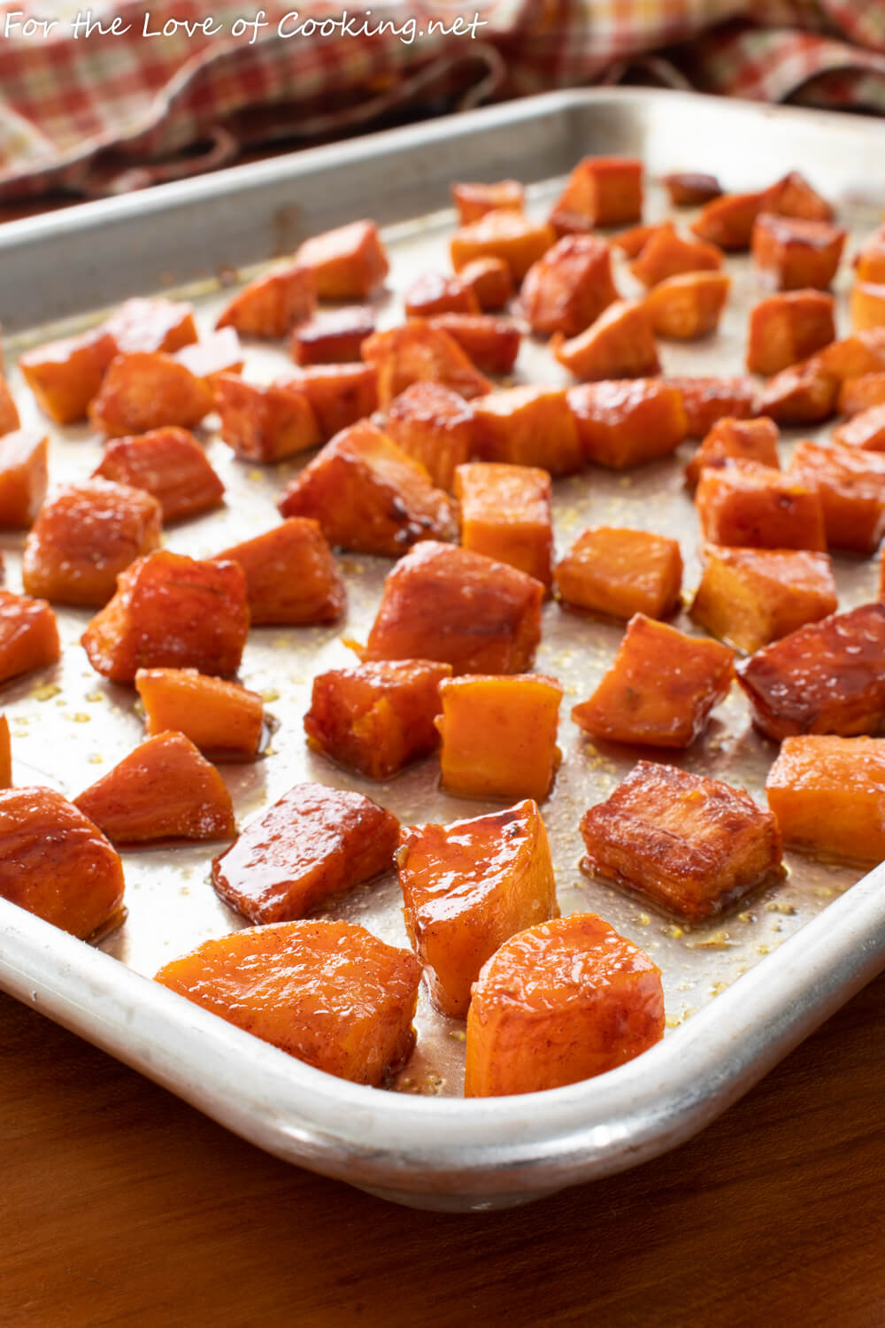 Honey Butter Roasted Sweet Potatoes with Cinnamon
