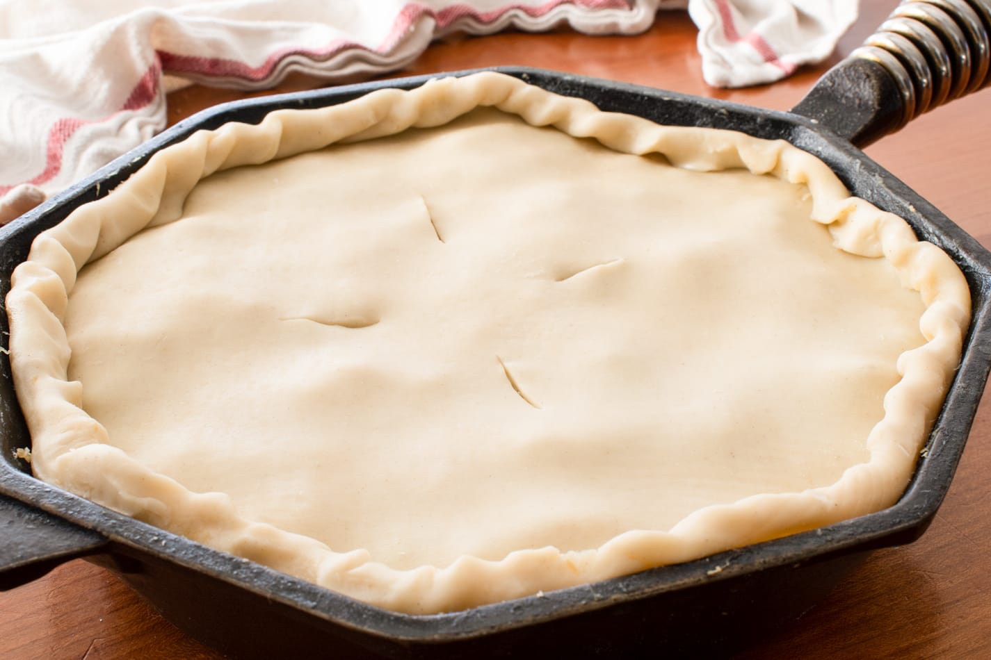 Skillet Turkey Pot Pie