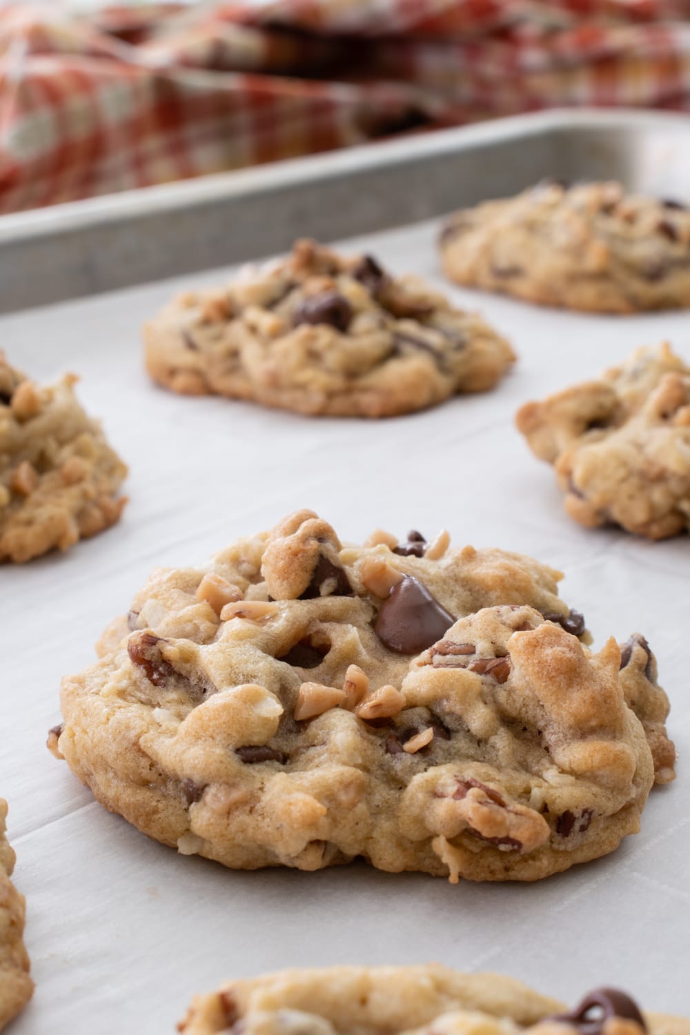 Toffee Coconut Pecan Chocolate Chip Cookies