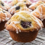 Blackberry Lemon Poppy Seed Muffins