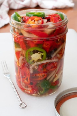Quick-Pickled Peppers