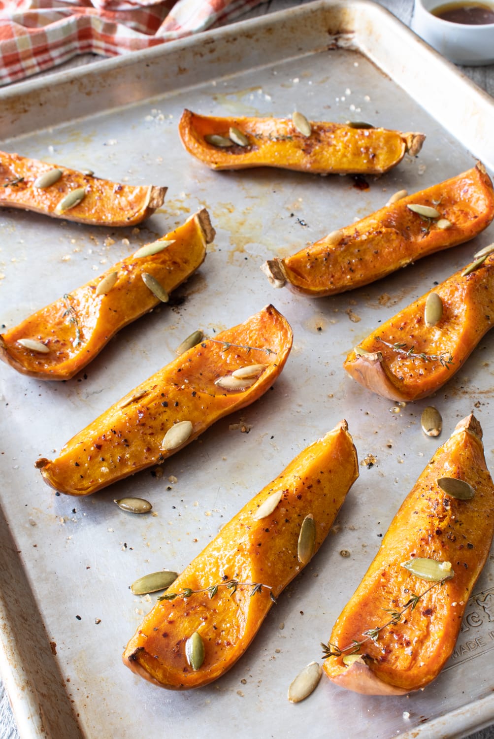 Roasted Honeynut Squash with Brown Butter