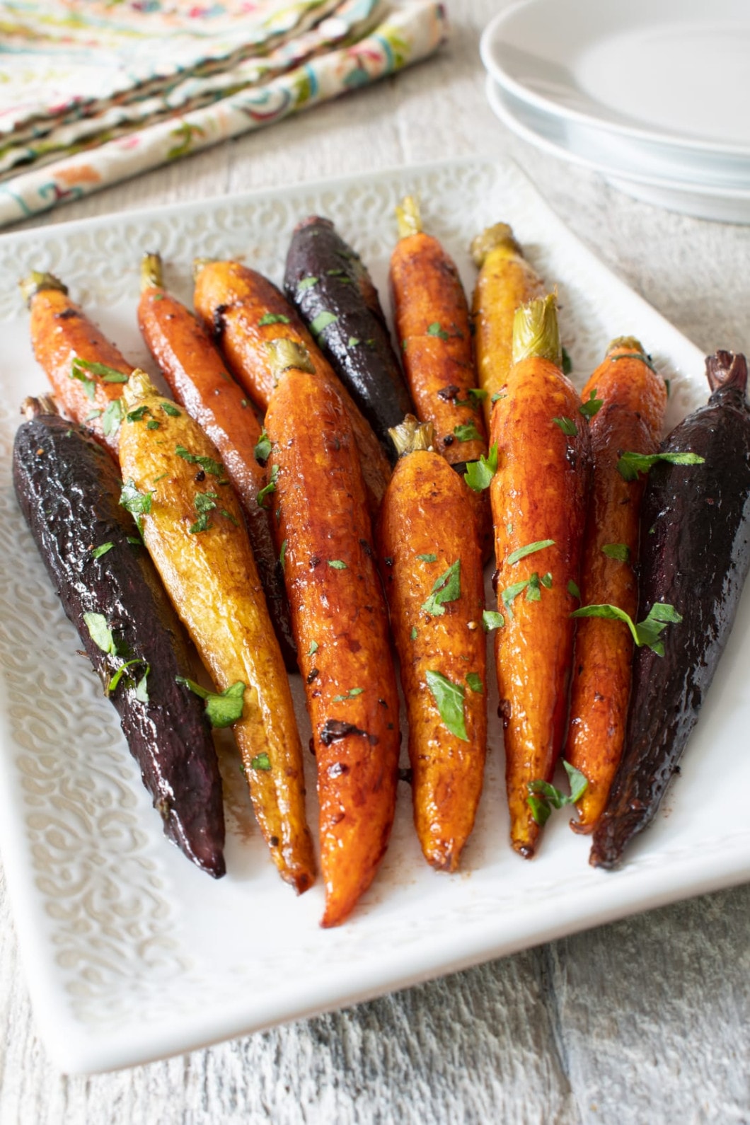 Garlic Roasted Carrots