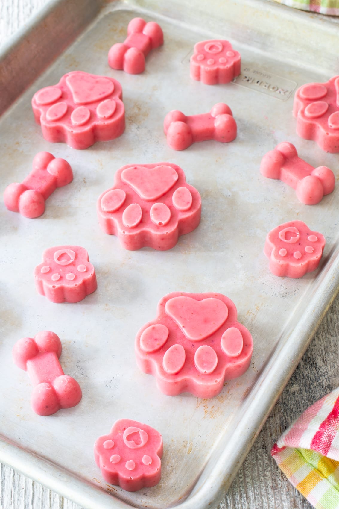 Pink sales dog treats