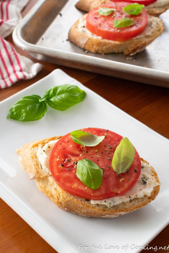Ricotta and Fresh Tomato Toast