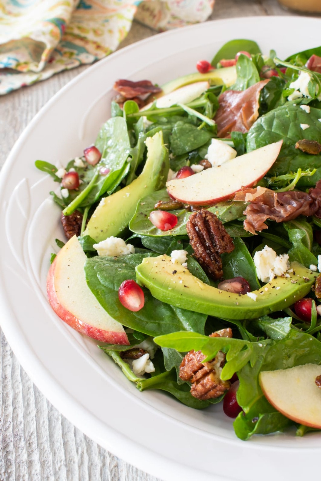Harvest Salad with Apples 
