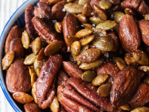 Sweet, Salty, Spicy Party Nuts Recipe