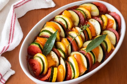 Baked Ratatouille Tian | For the Love of Cooking