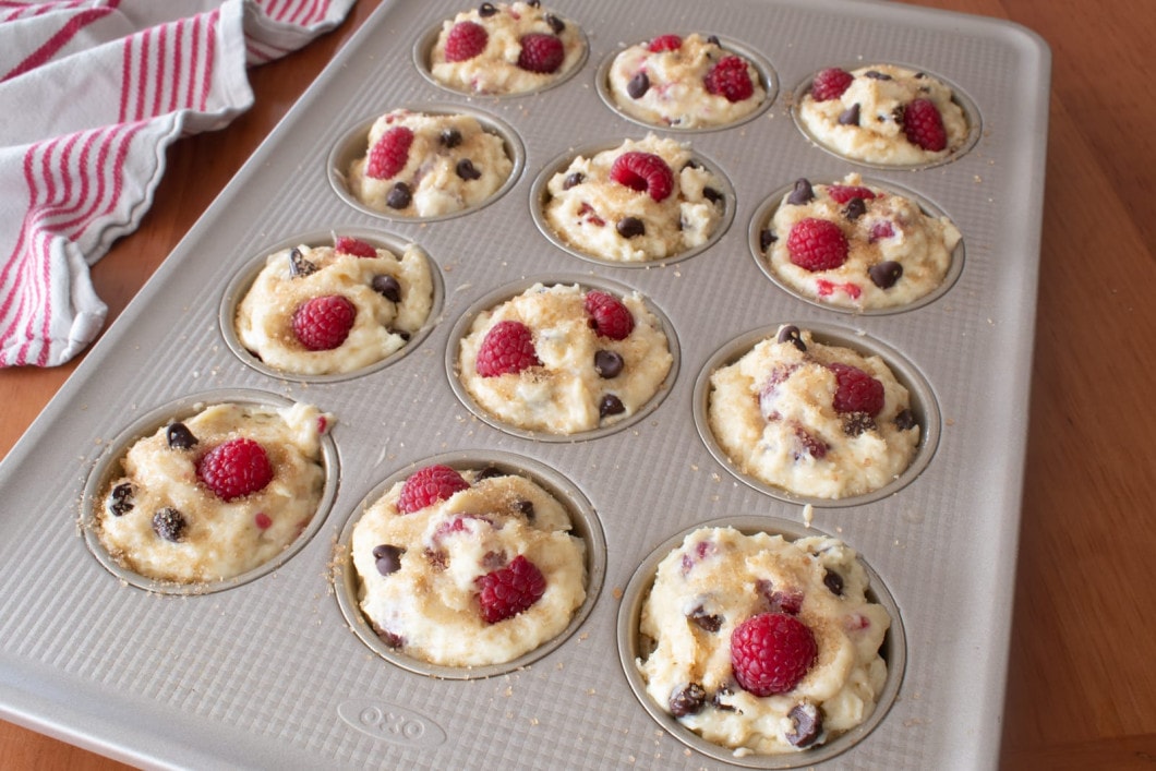 Jumbo Raspberry Chocolate Chip Muffins - Sally's Baking Addiction