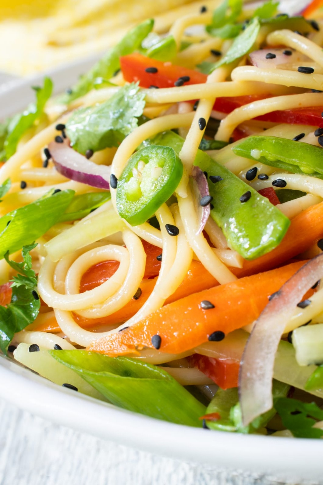 Asian Veggie Noodle Salad