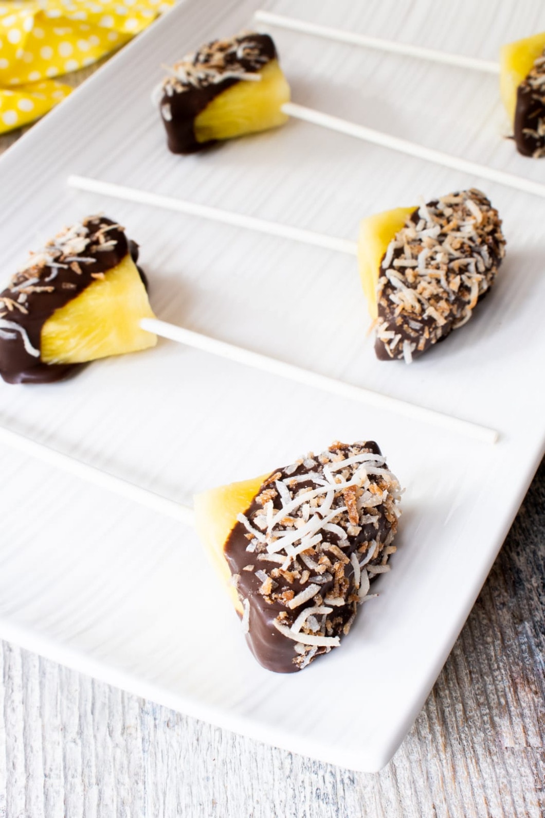 Chocolate Covered Pineapple