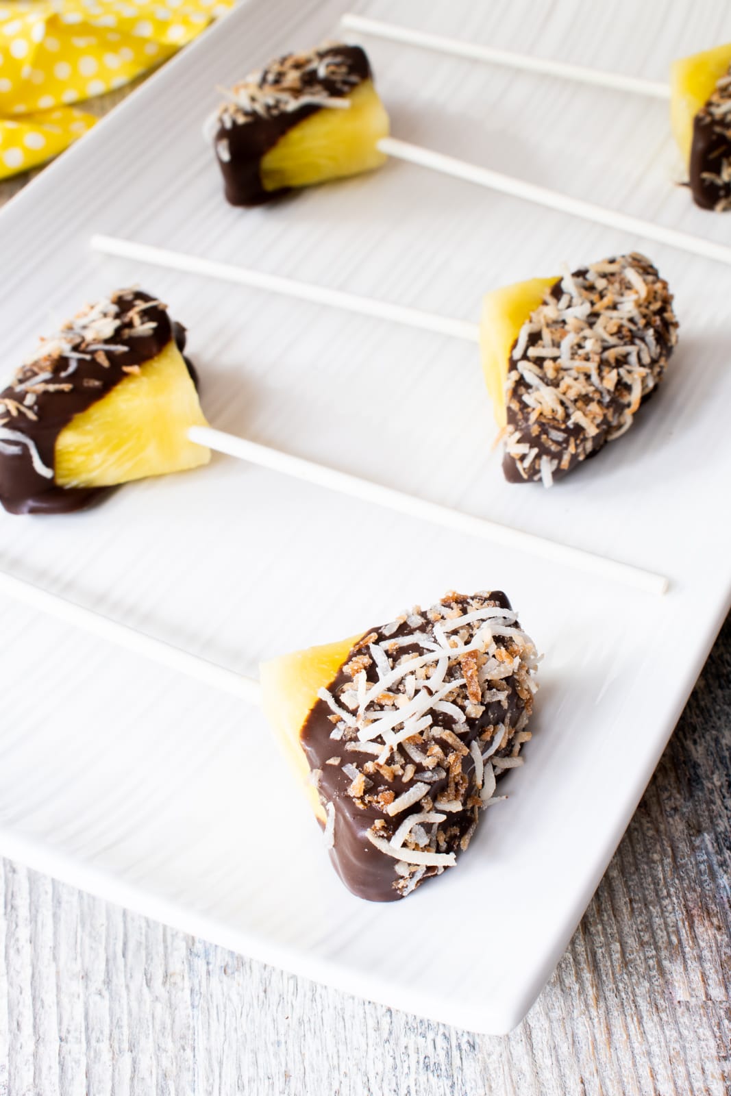 Chocolate Covered Pineapple