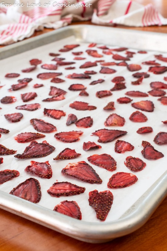 Oven-Dried Strawberries