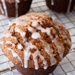 Glazed Gingerbread Muffins