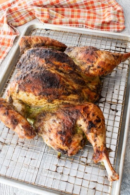 Spatchcocked Roasted Turkey