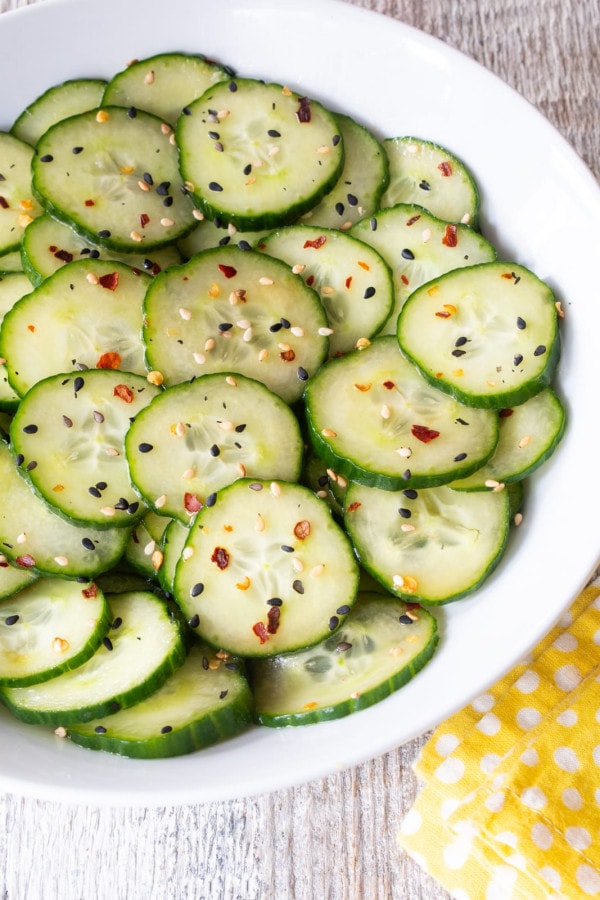 Cucumber Sesame Salad