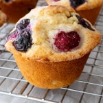 Blueberry-Raspberry Muffins